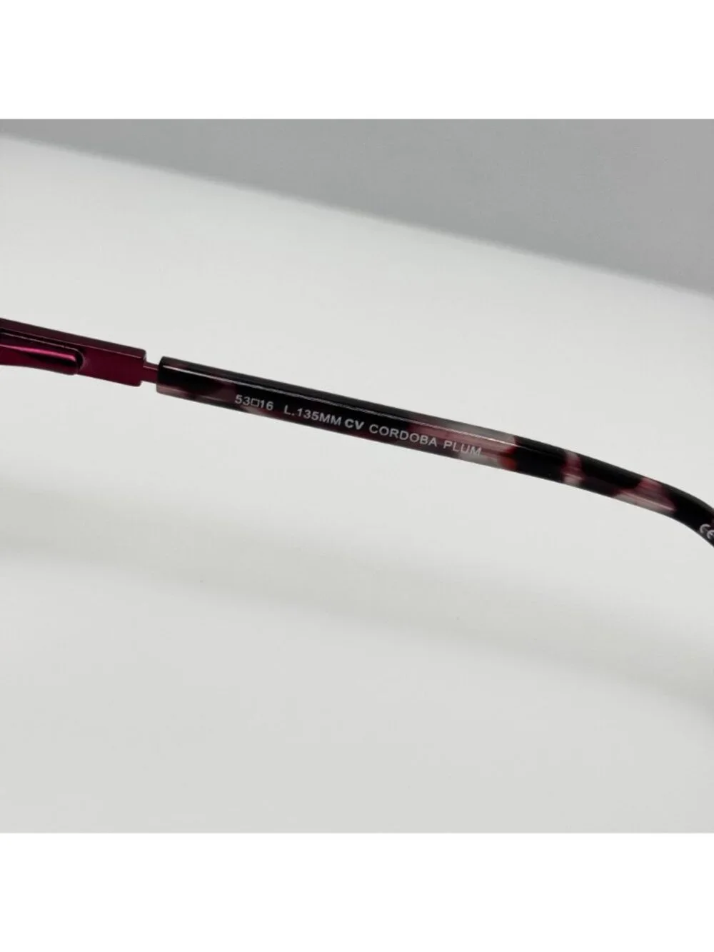 Ellen Tracy Cordoba Plum Eyeglasses Eye Glasses Frames 53-16-135